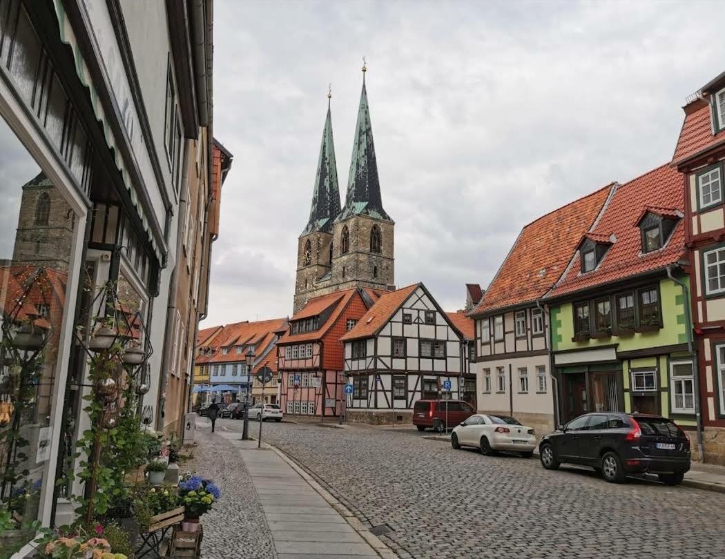 Am Mathildenbrunnen Klein Apartman Quedlinburg Kültér fotó
